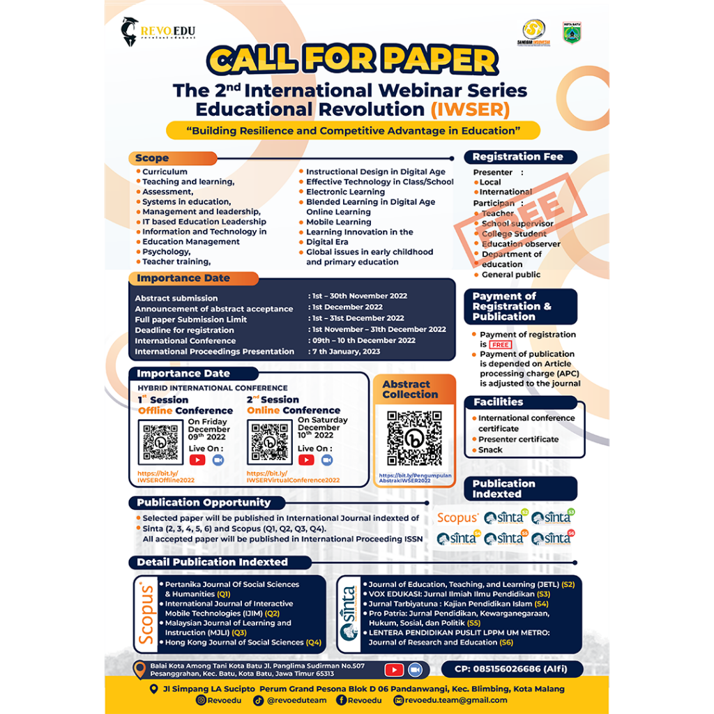 CALL FOR PAPER Hybrid International Conference 5 Negara